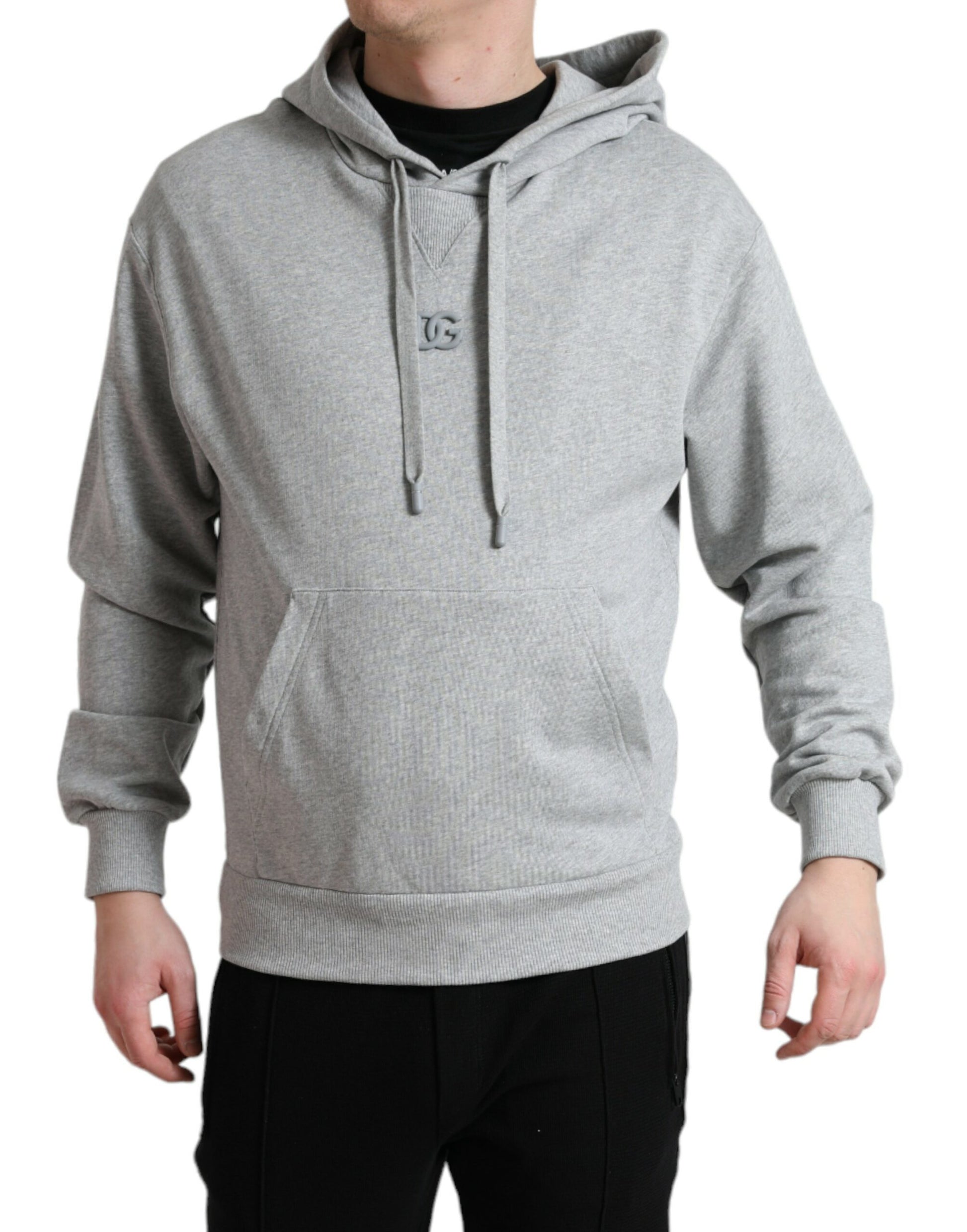 Dolce & Gabbana Grey Hoodie for Men