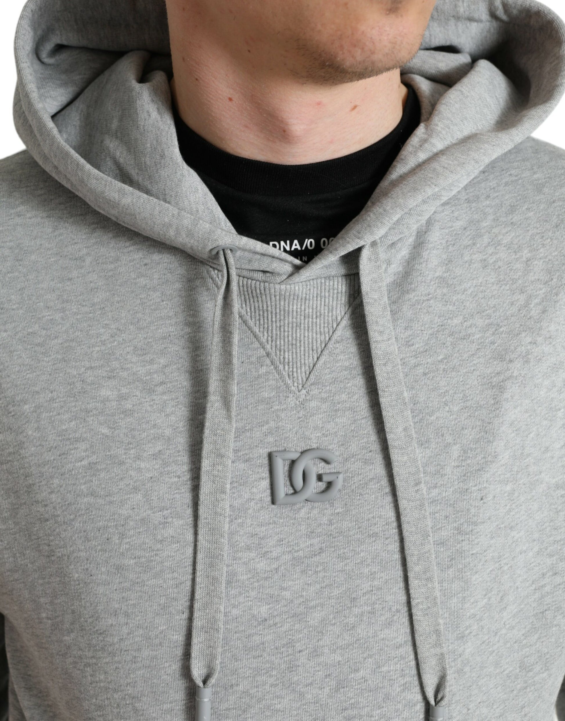 Dolce & Gabbana Grey Hoodie for Men side view