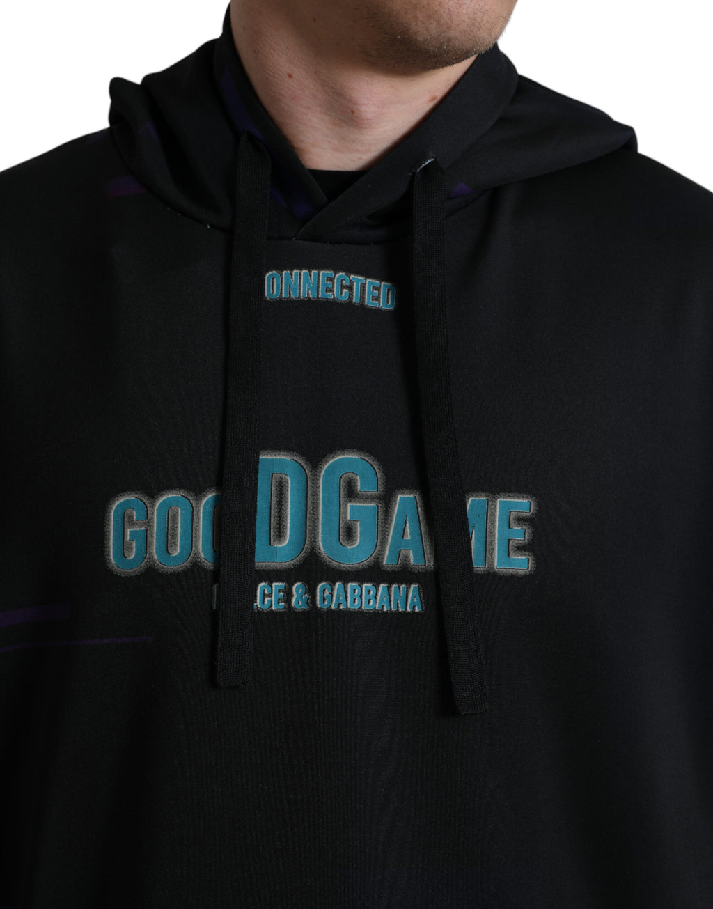 Dolce & Gabbana Black Hoodie for Men additional view
