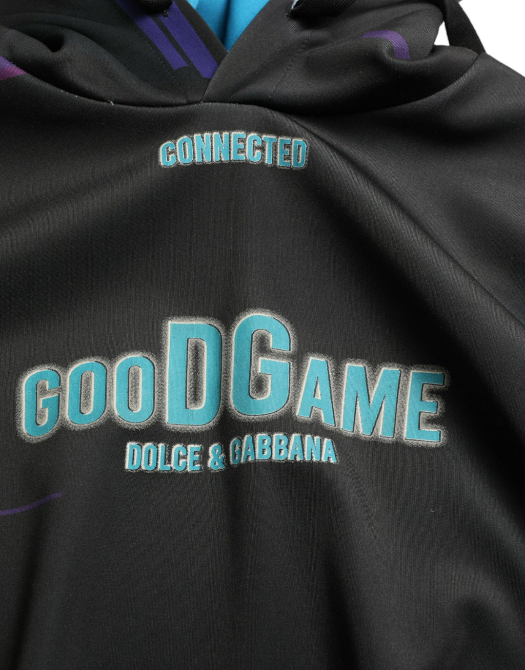 Dolce & Gabbana Black Hoodie for Men additional view