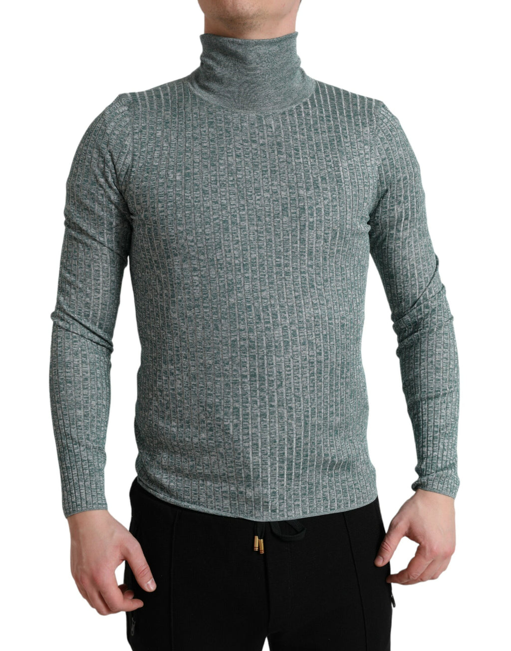 Dolce & Gabbana Green Turtleneck for Men alternate view