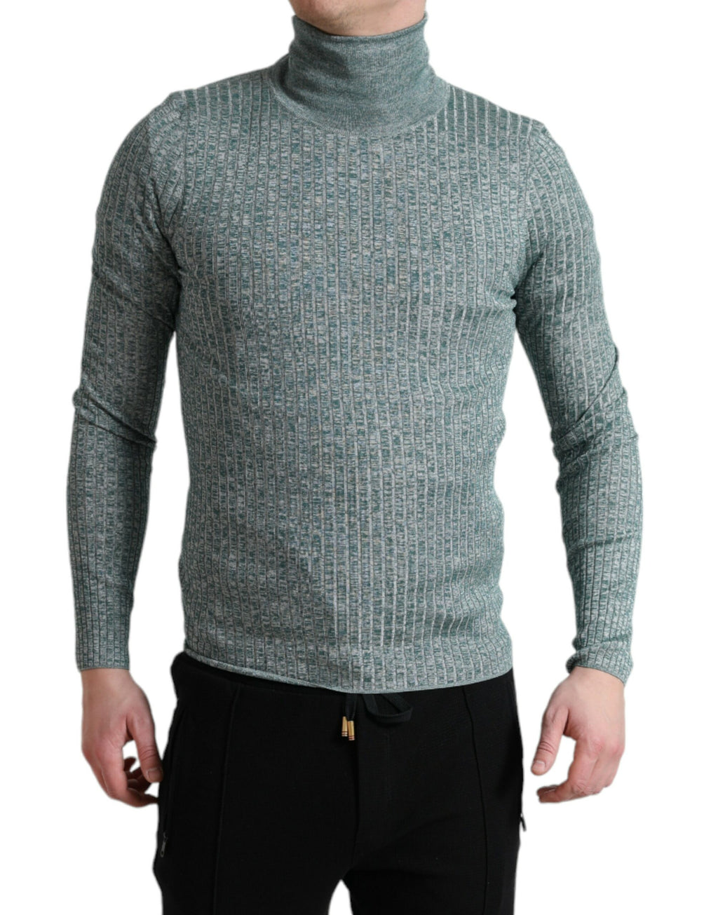 Dolce & Gabbana Green Turtleneck for Men