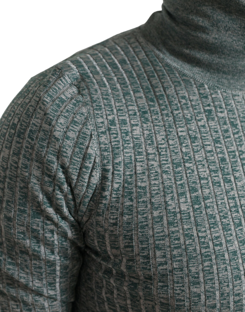 Dolce & Gabbana Green Turtleneck for Men additional view