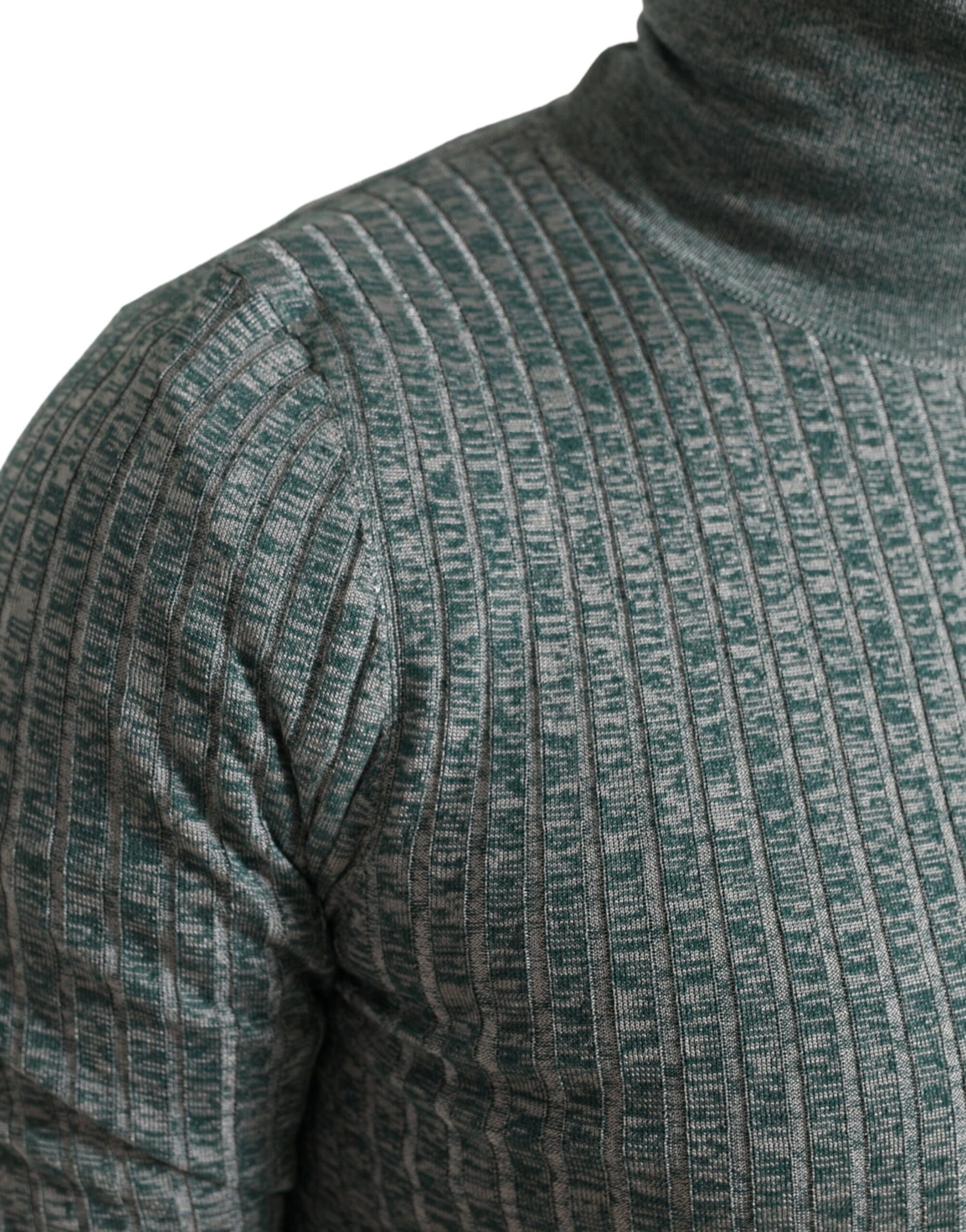 Dolce & Gabbana Green Turtleneck for Men additional view