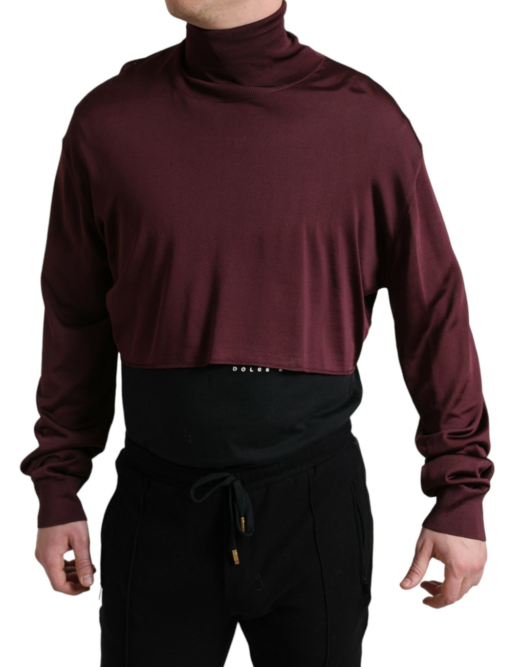 Dolce & Gabbana Red Turtleneck for Men alternate view