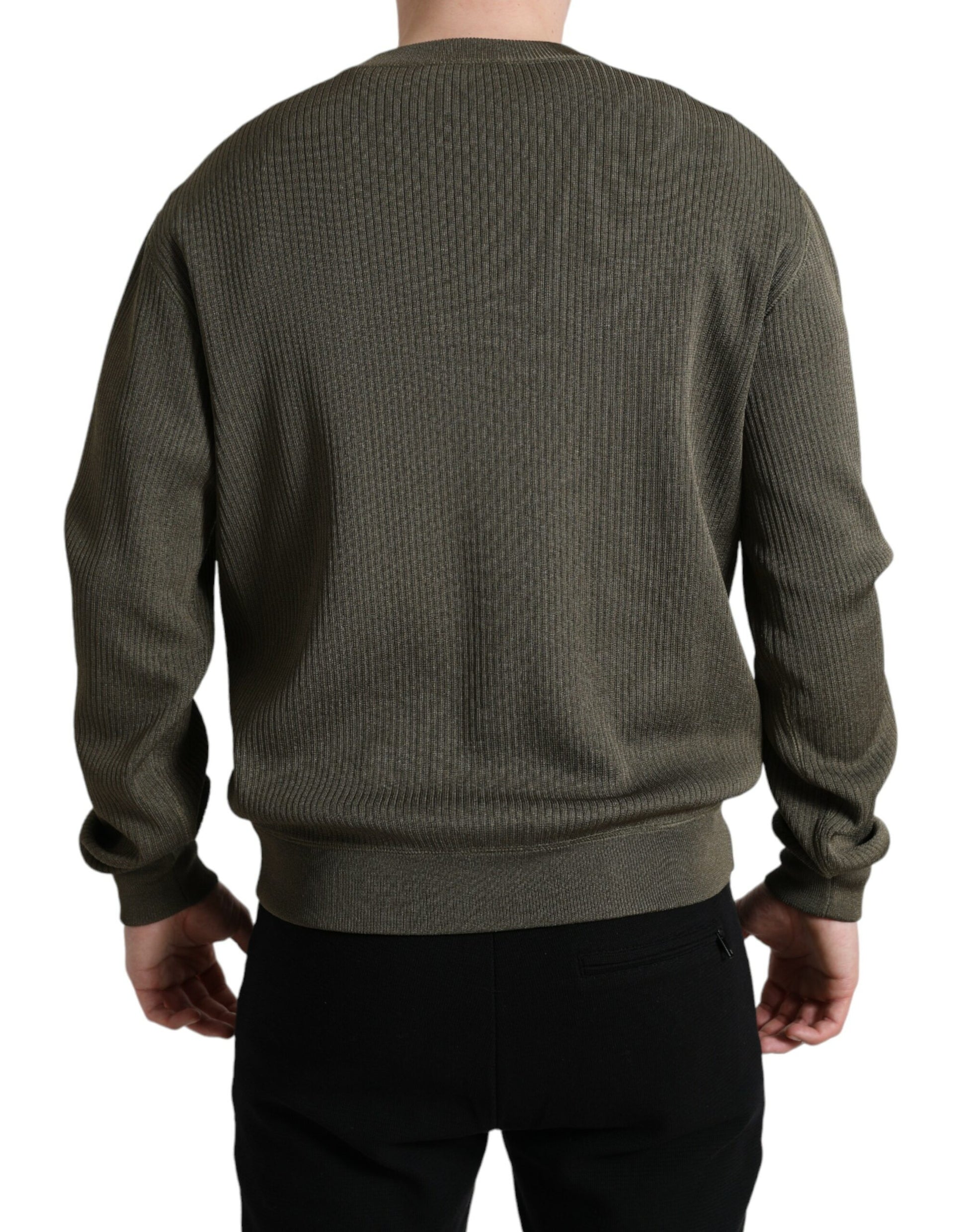 Dolce & Gabbana Green Sweatshirt for Men alternate view