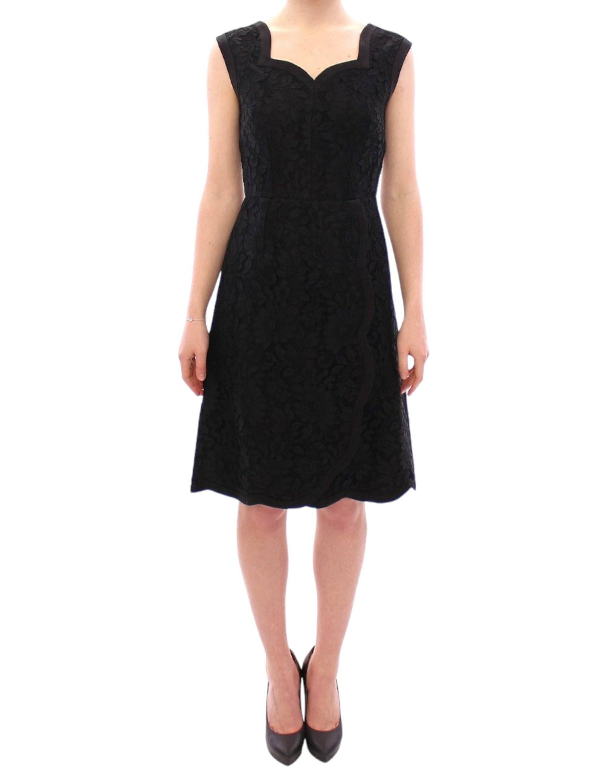 Dolce & Gabbana Black Midi Dress for Women