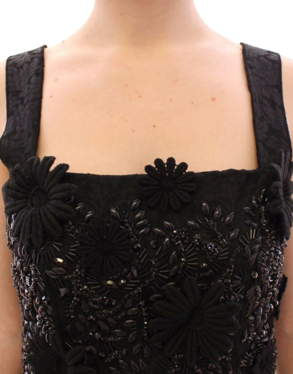 Dolce & Gabbana Black Casual Dress for Women side view