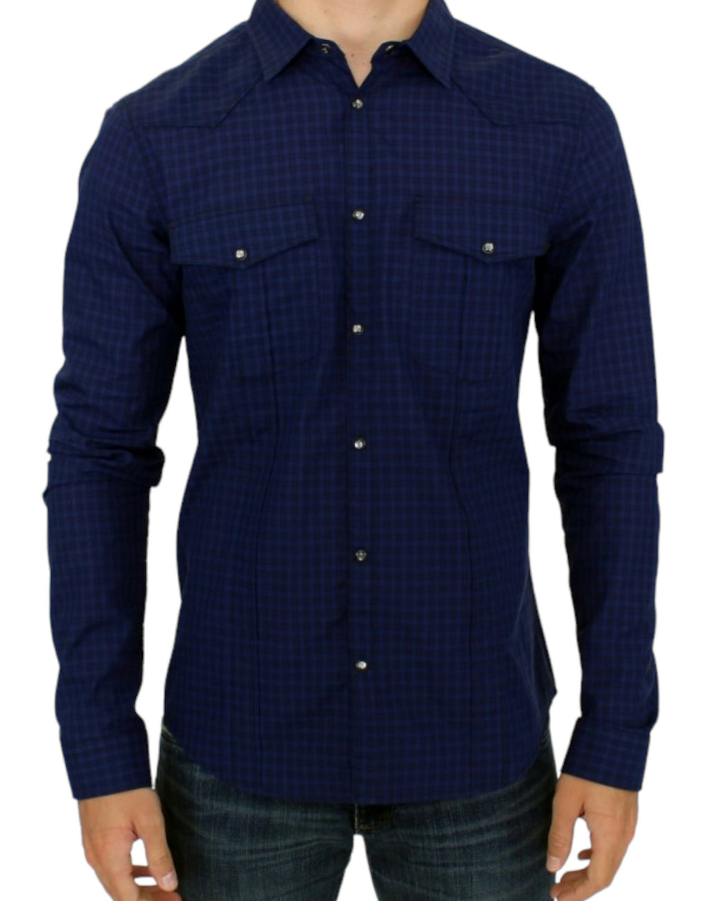 Costume National Blue Blouse for Men