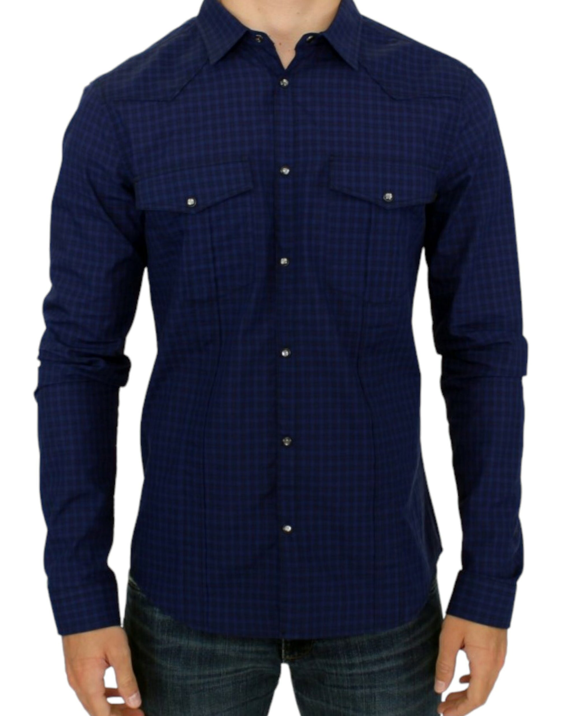 Costume National Blue Blouse for Men