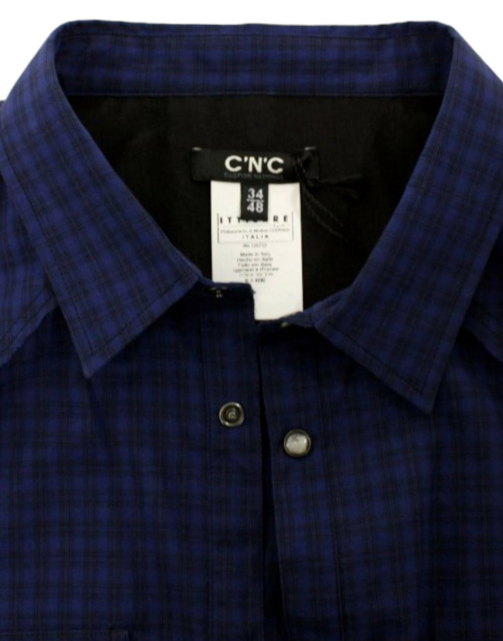 Costume National Blue Blouse for Men additional view