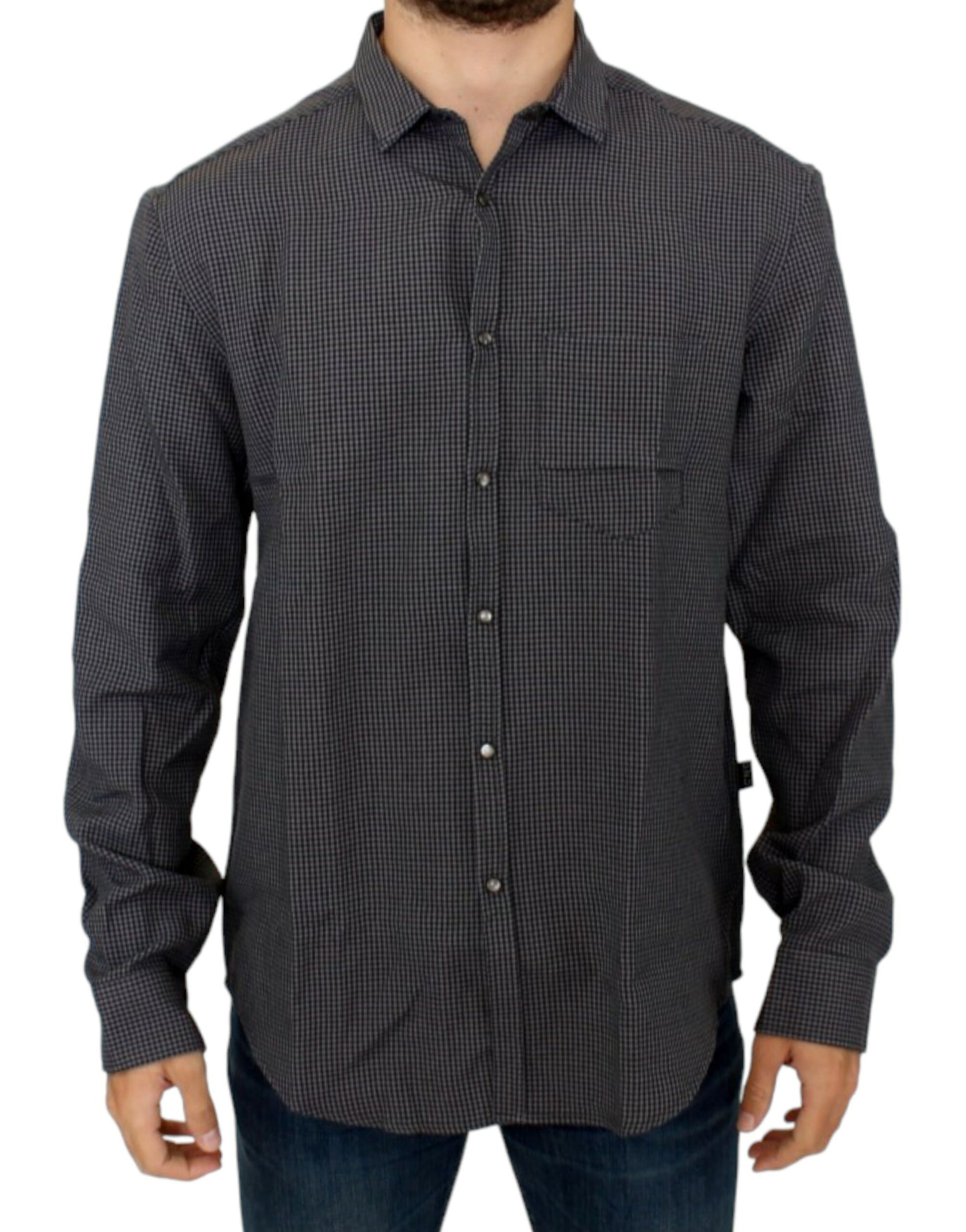 Costume National Grey Blouse for Men