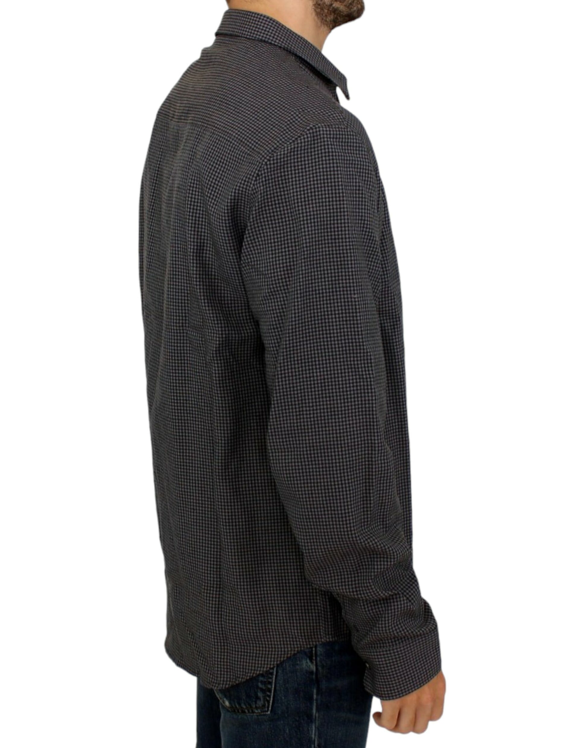 Costume National Grey Blouse for Men side view