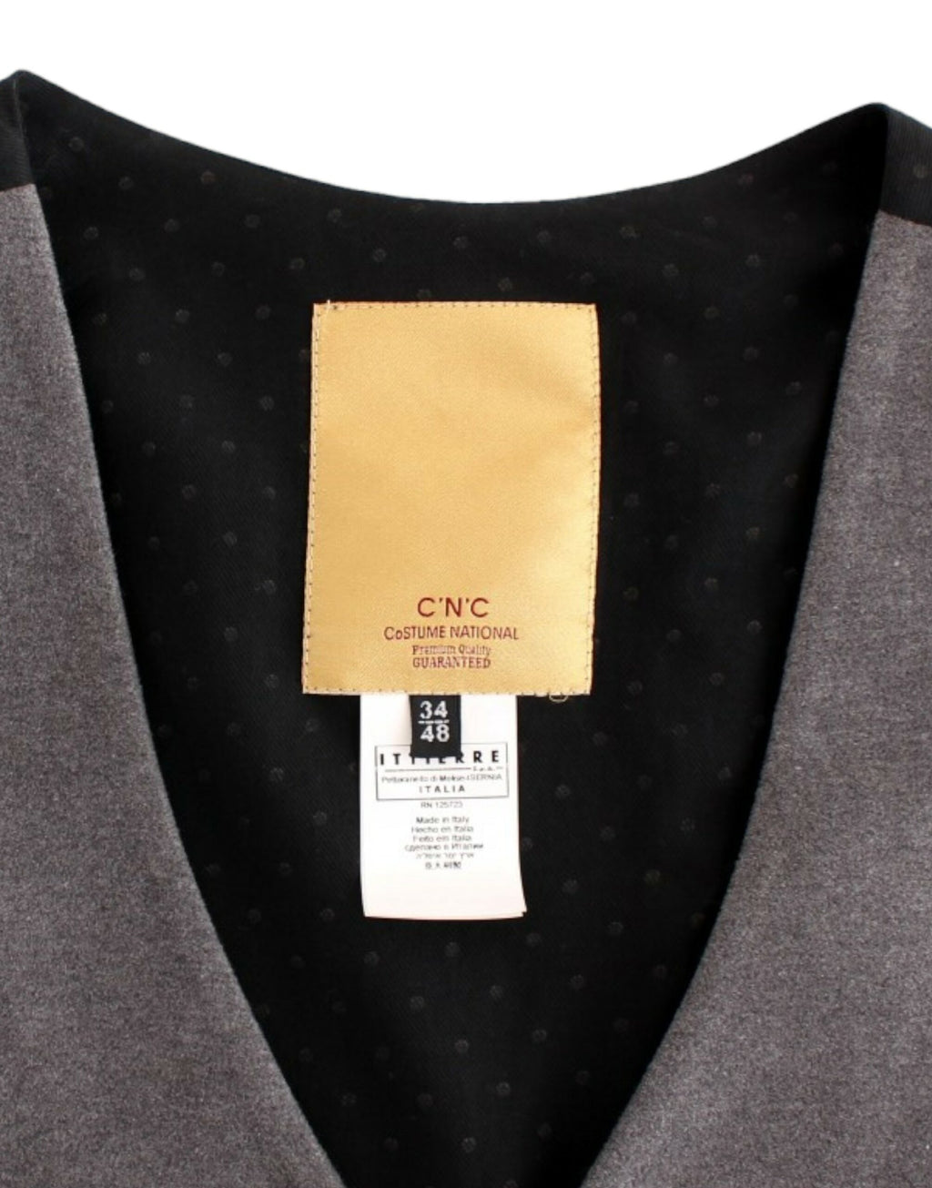Costume National Grey Waistcoats for Men additional view