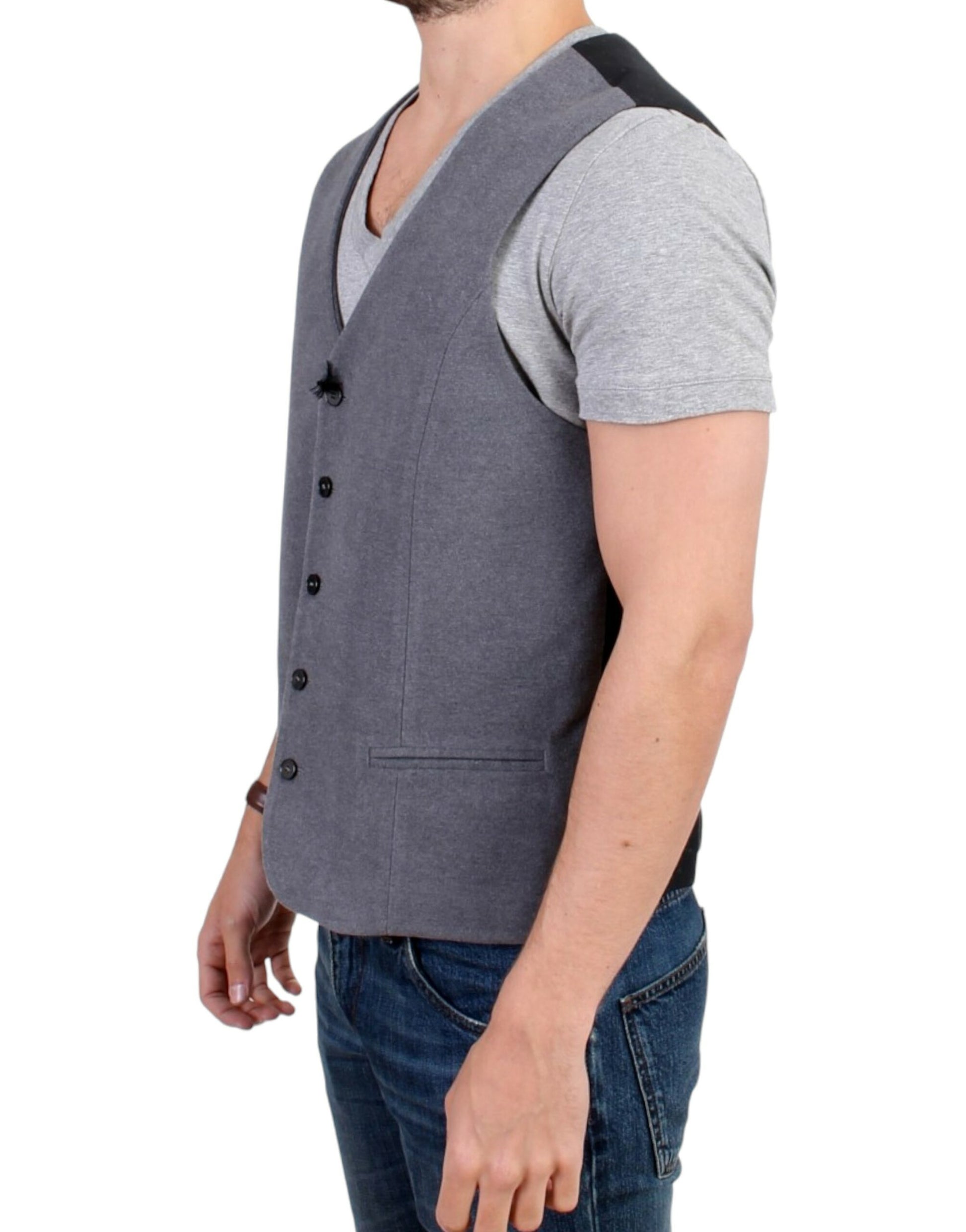 Costume National Grey Waistcoats for Men alternate view