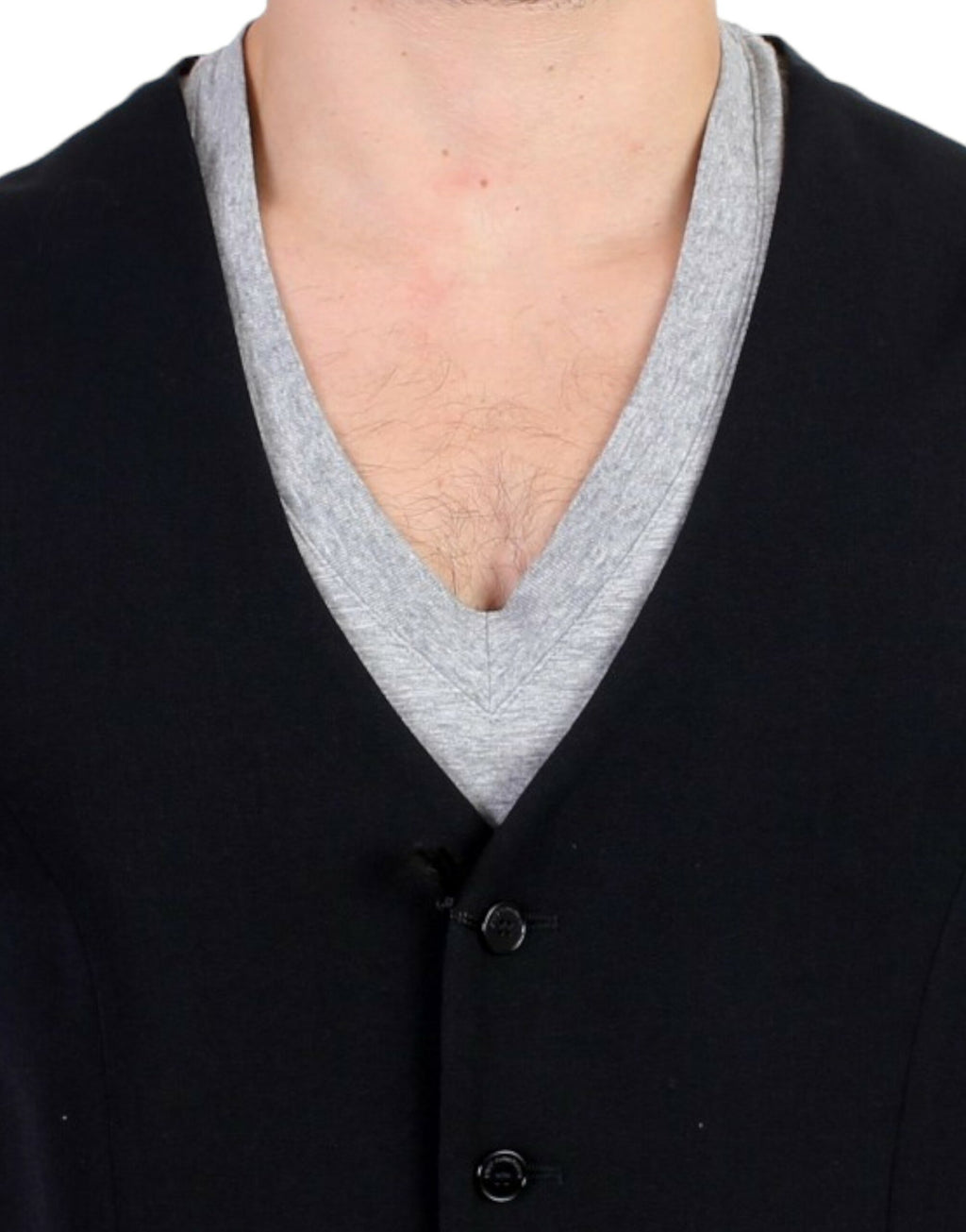 Costume National Black Waistcoats for Men additional view