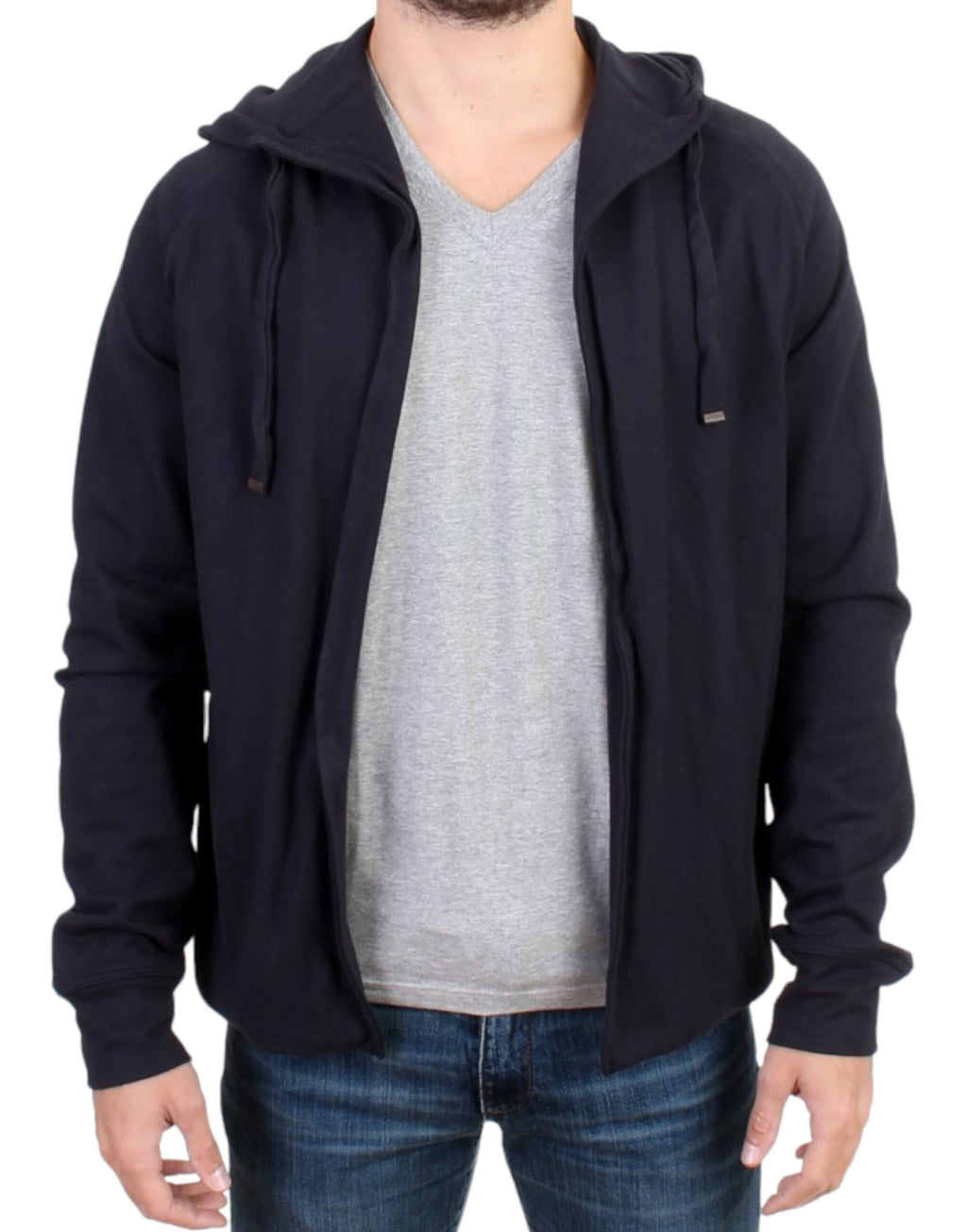 Costume National Blue Hoodie for Men