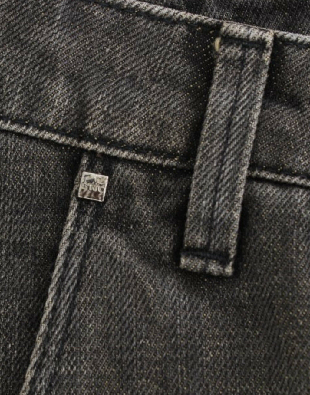 Costume National Grey Straight Leg Jeans for Women additional view