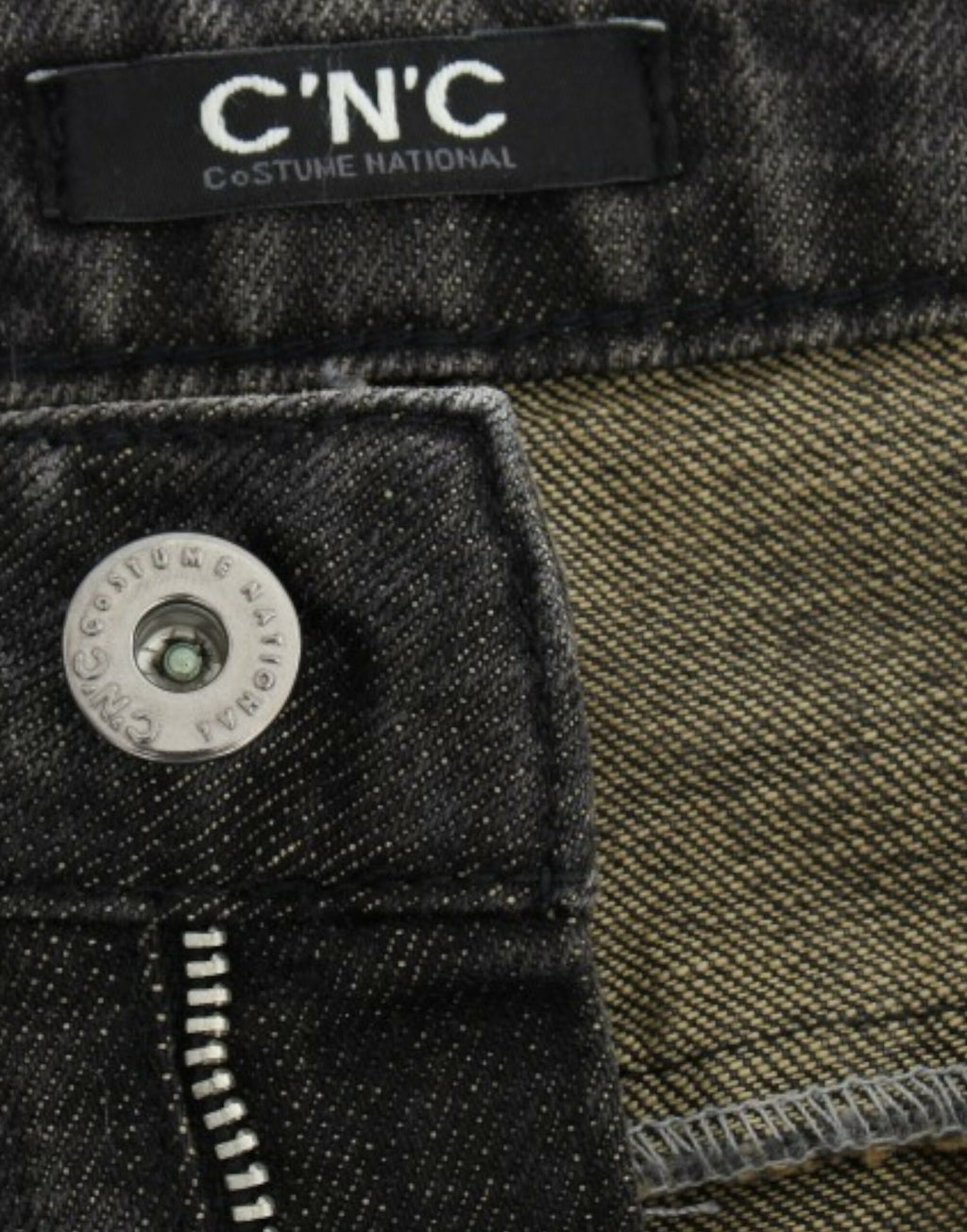 Costume National Grey Straight Leg Jeans for Women additional view