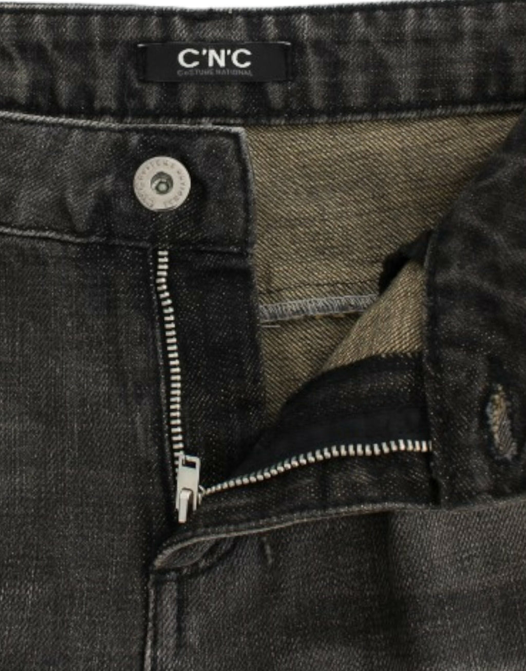 Costume National Grey Straight Leg Jeans for Women additional view