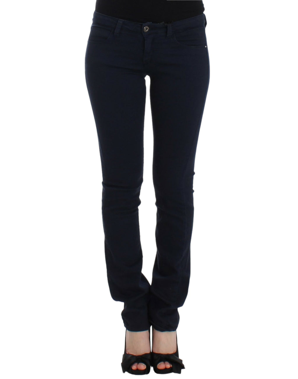 Costume National Blue Straight Leg Jeans for Women