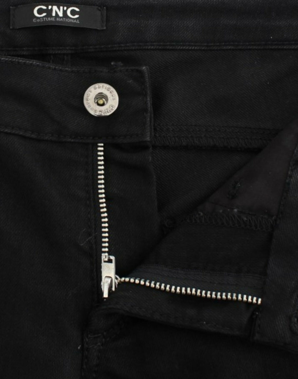 Costume National Black Straight Leg Jeans for Women additional view