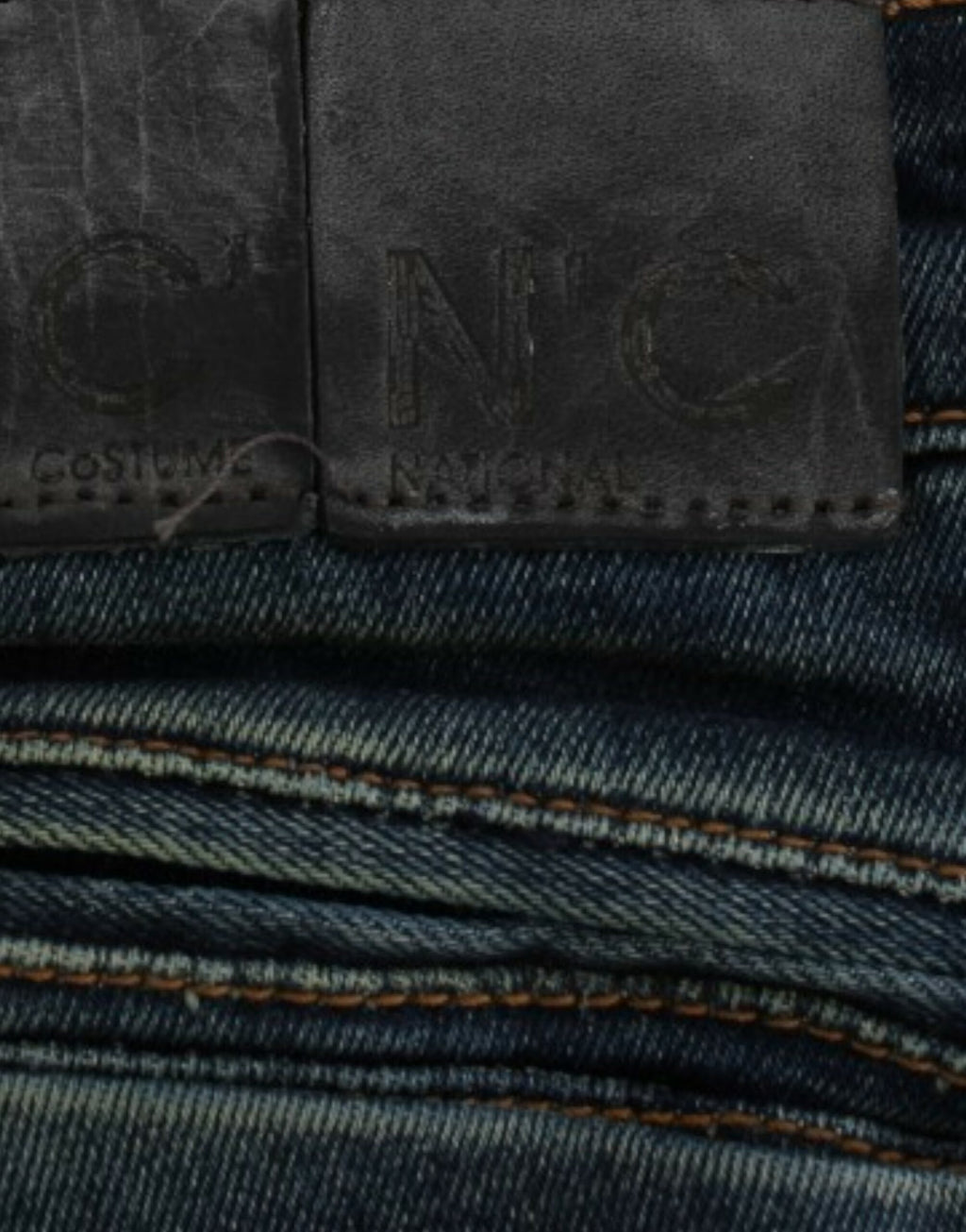 Costume National Blue Straight Leg Jeans for Women additional view