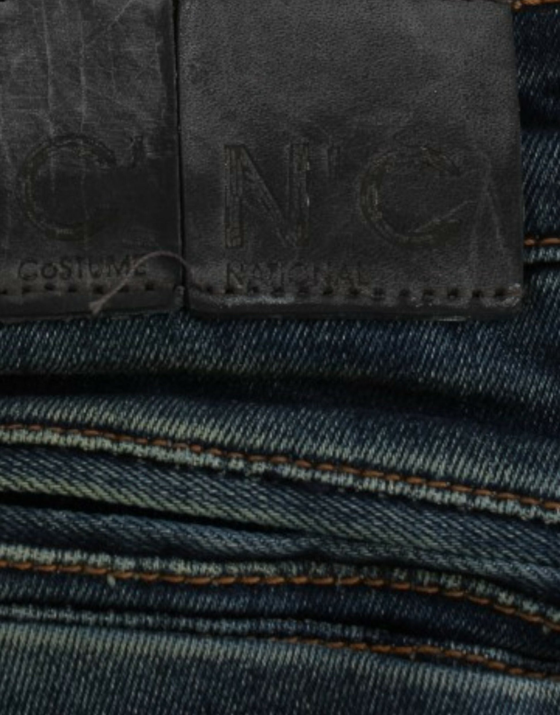 Costume National Blue Straight Leg Jeans for Women additional view