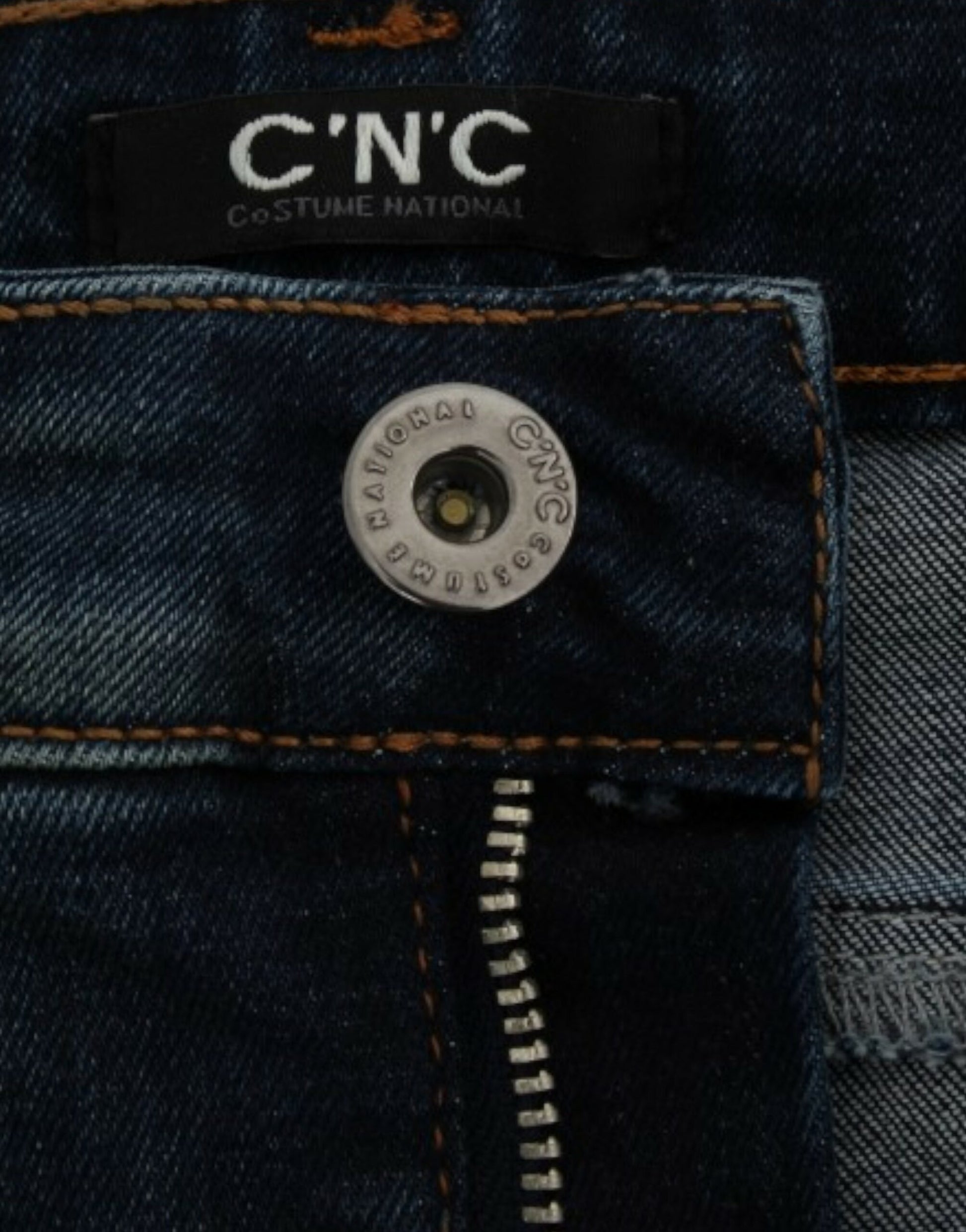 Costume National Blue Straight Leg Jeans for Women additional view
