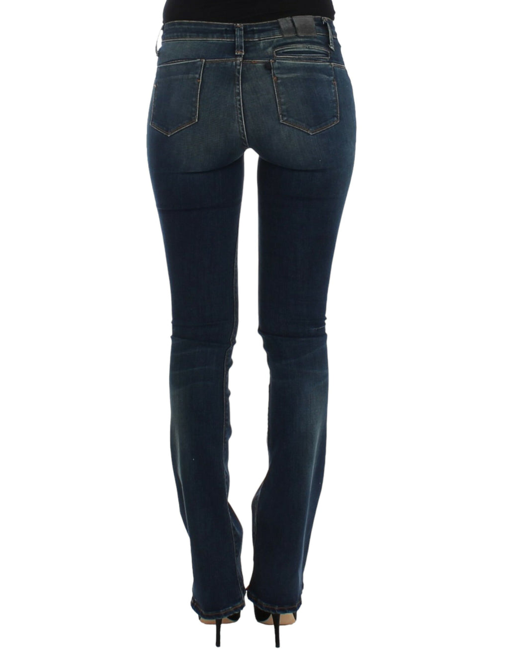 Costume National Blue Straight Leg Jeans for Women detail view