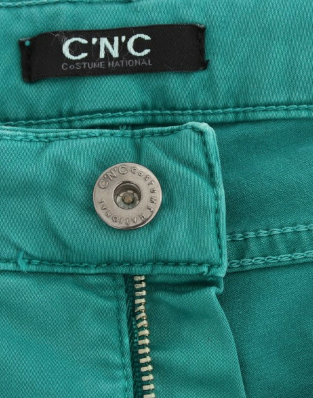 Costume National Green Straight Leg Jeans for Women additional view