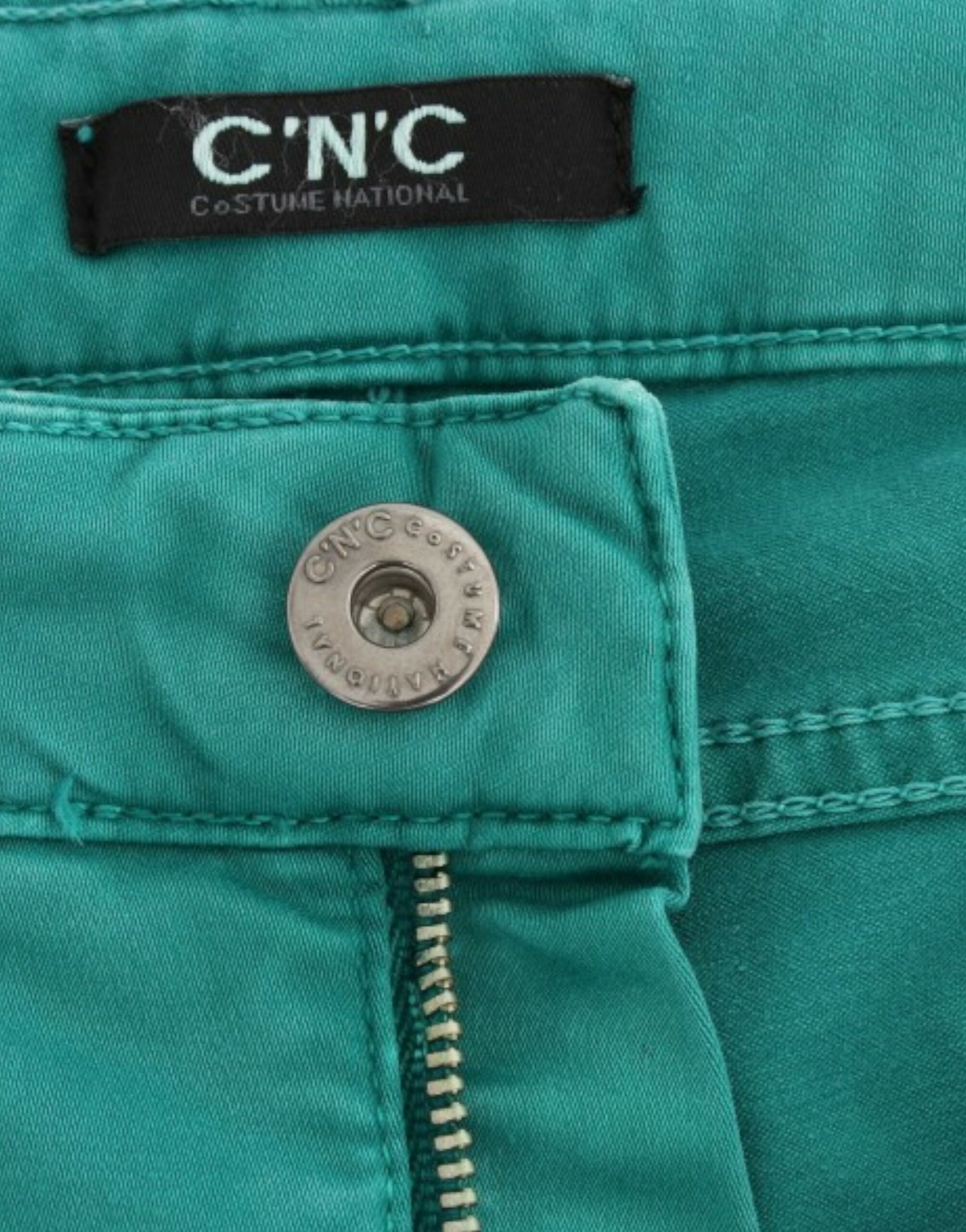 Costume National Green Straight Leg Jeans for Women additional view