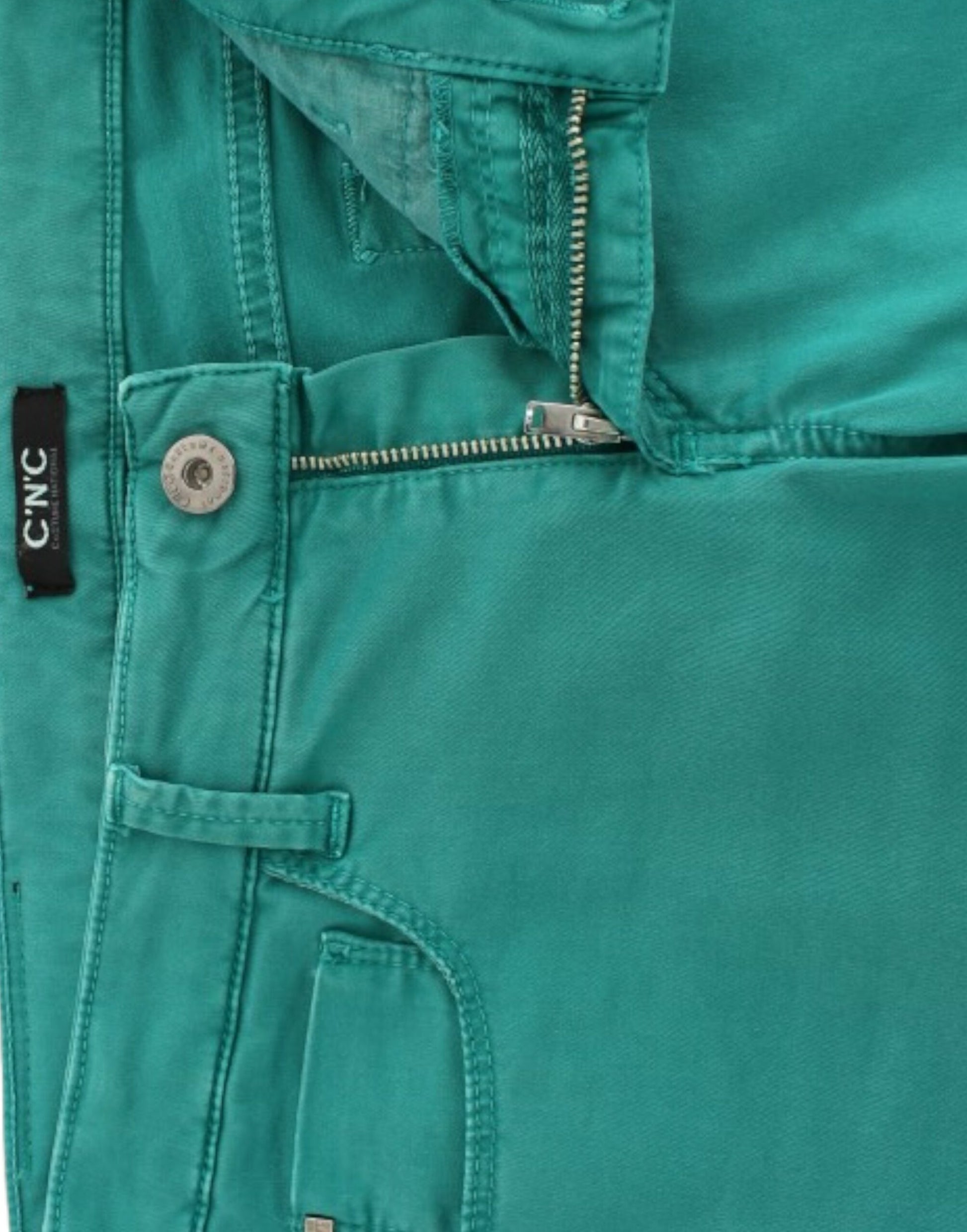 Costume National Green Straight Leg Jeans for Women additional view