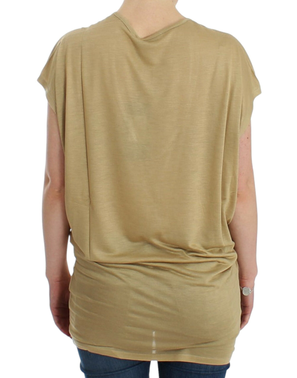 Costume National Beige T-Shirt for Women detail view