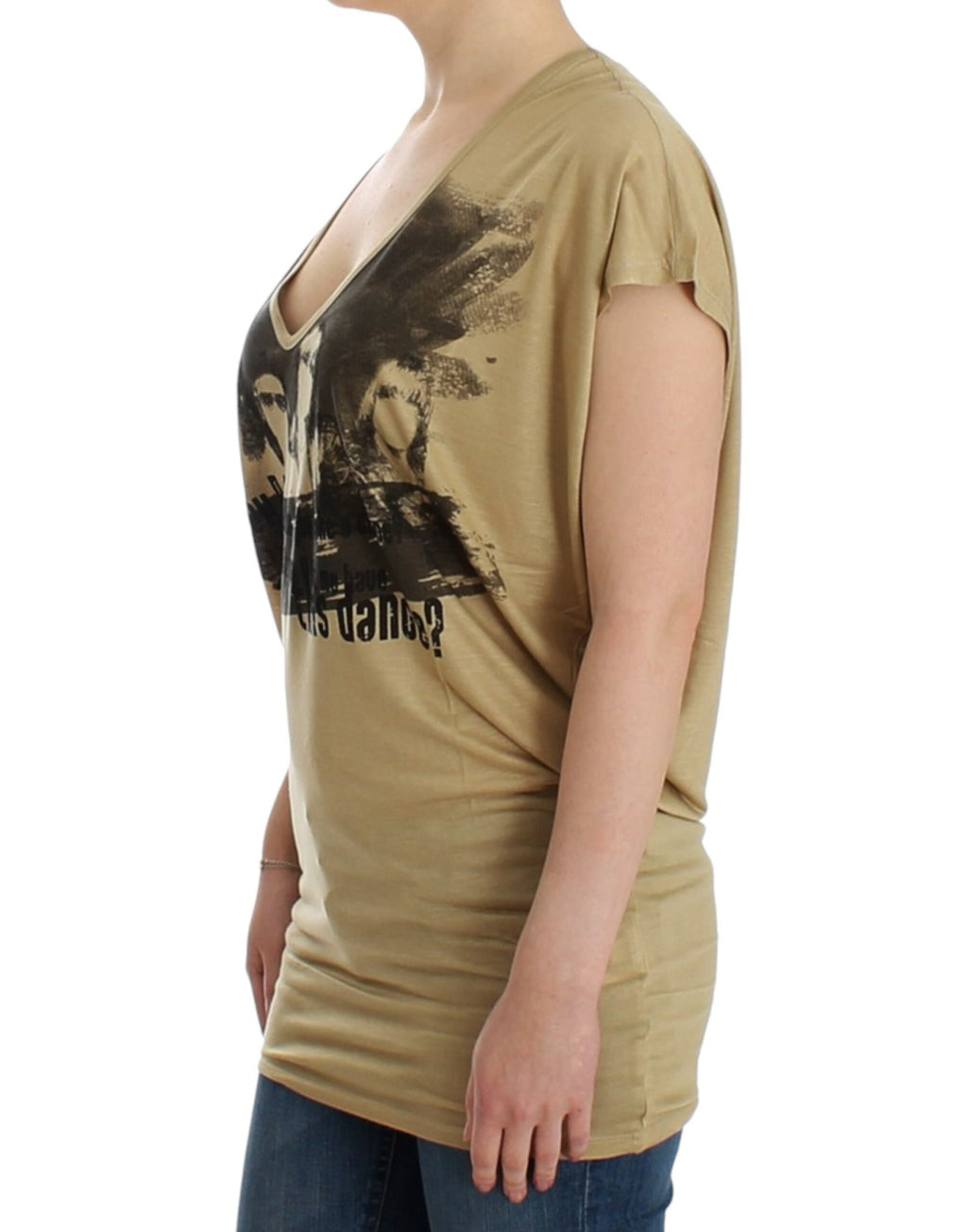Costume National Beige T-Shirt for Women alternate view