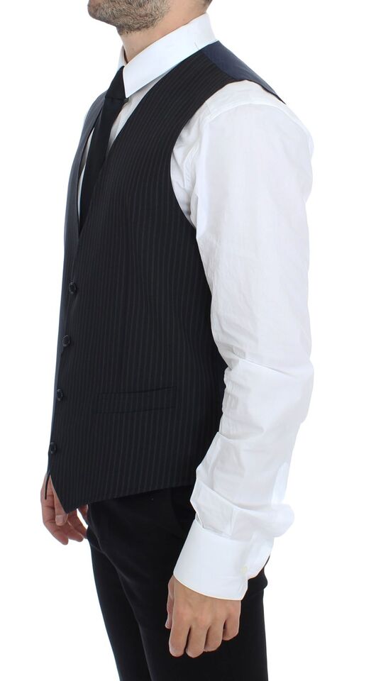 Dolce & Gabbana Grey Waistcoats for Men detail view