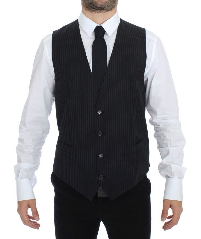 Dolce & Gabbana Grey Waistcoats for Men