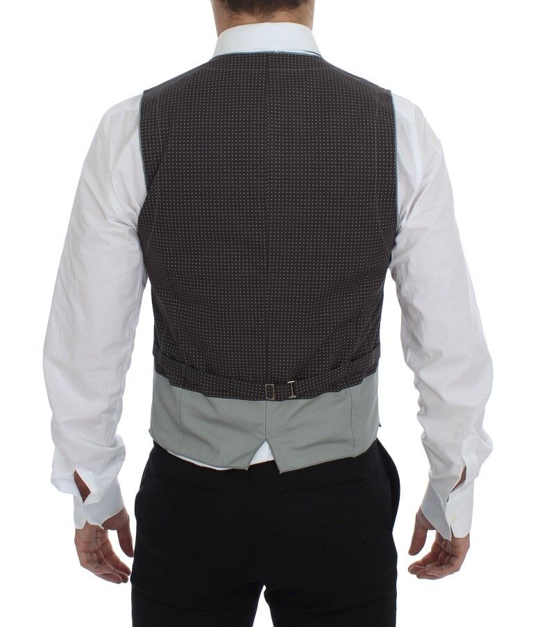 Dolce & Gabbana Grey Waistcoats for Men detail view