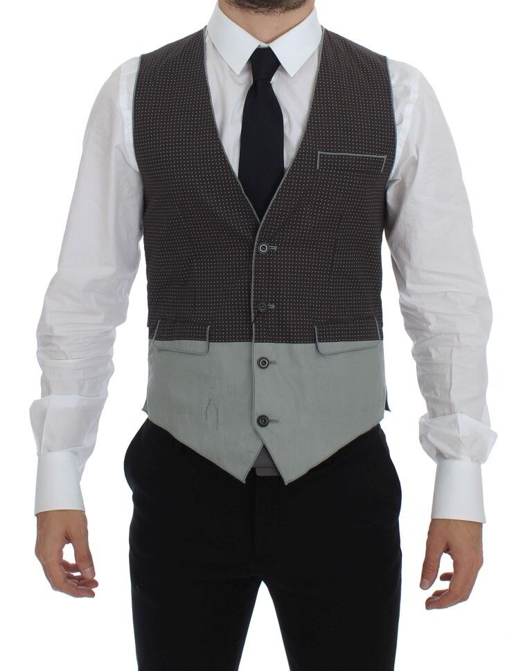 Dolce & Gabbana Grey Waistcoats for Men