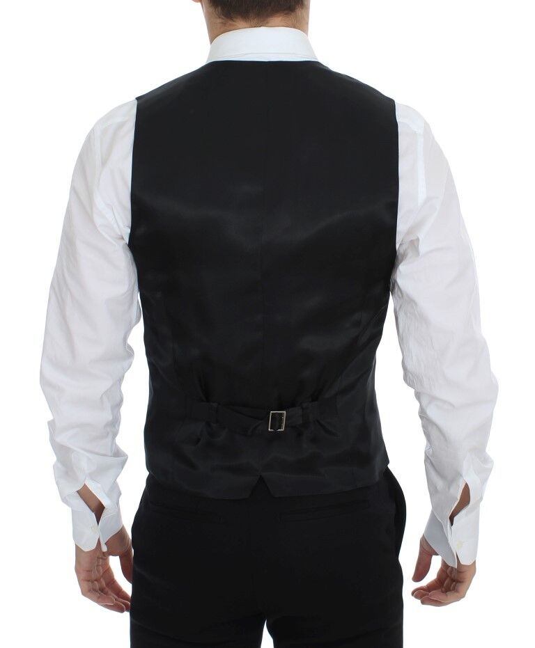 Dolce & Gabbana Black Waistcoats for Men detail view
