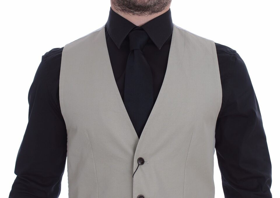 Dolce & Gabbana Beige Waistcoats for Men alternate view