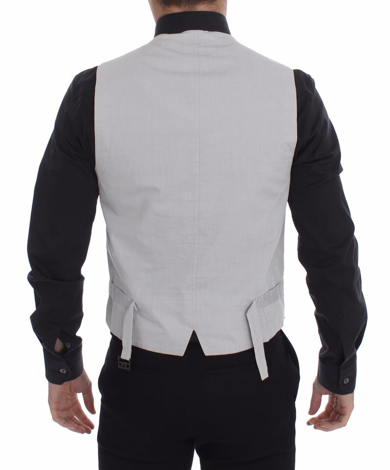Dolce & Gabbana Beige Waistcoats for Men detail view
