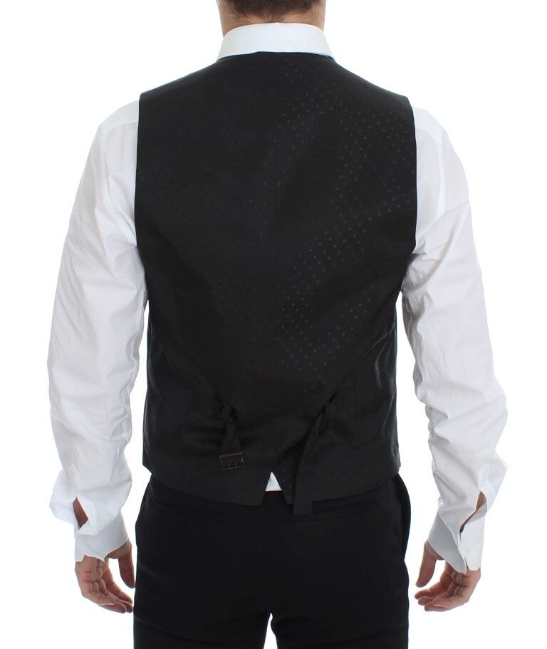 Dolce & Gabbana Black Waistcoats for Men detail view
