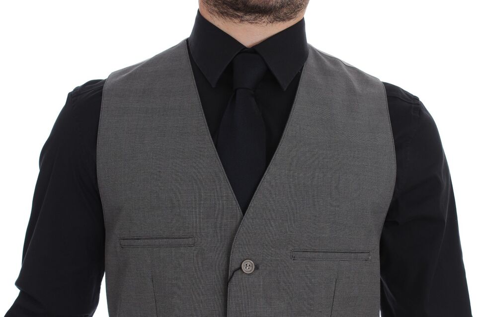 Dolce & Gabbana Grey Waistcoats for Men alternate view