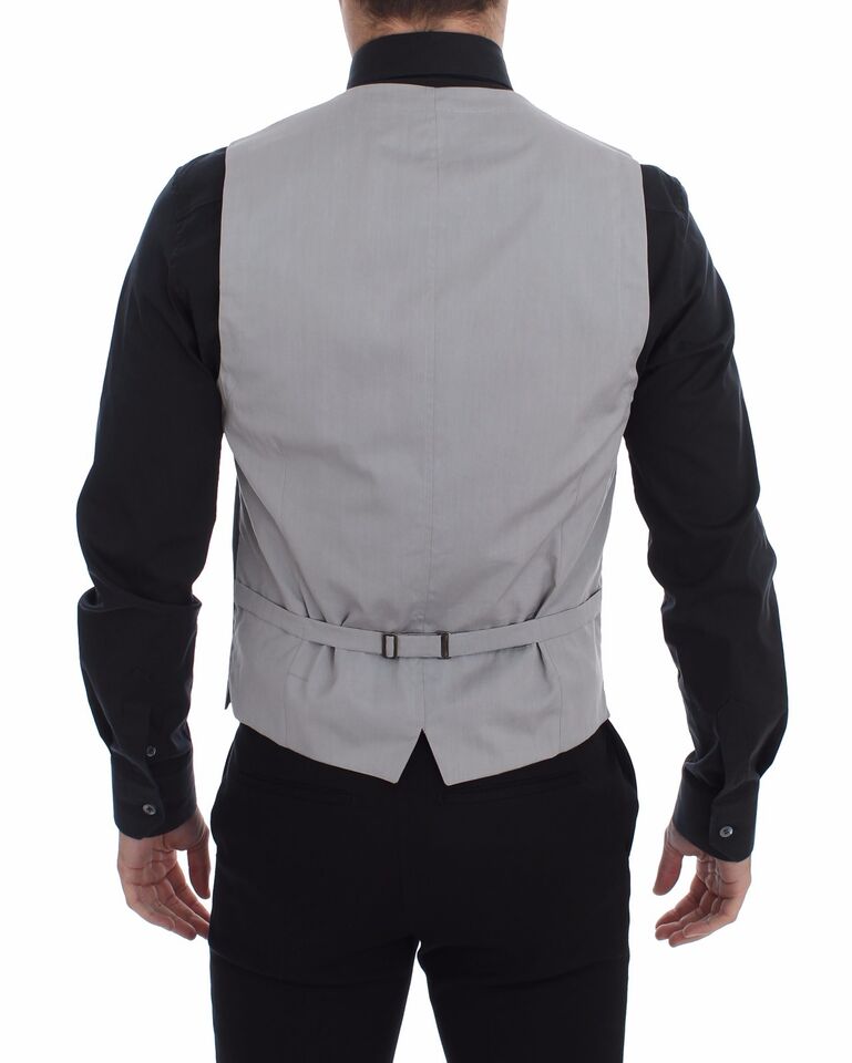 Dolce & Gabbana Grey Waistcoats for Men detail view