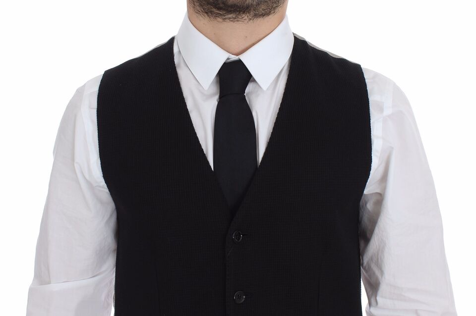 Dolce & Gabbana Black Waistcoats for Men alternate view