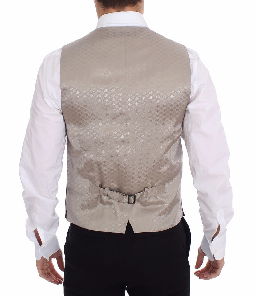 Dolce & Gabbana Black Waistcoats for Men detail view