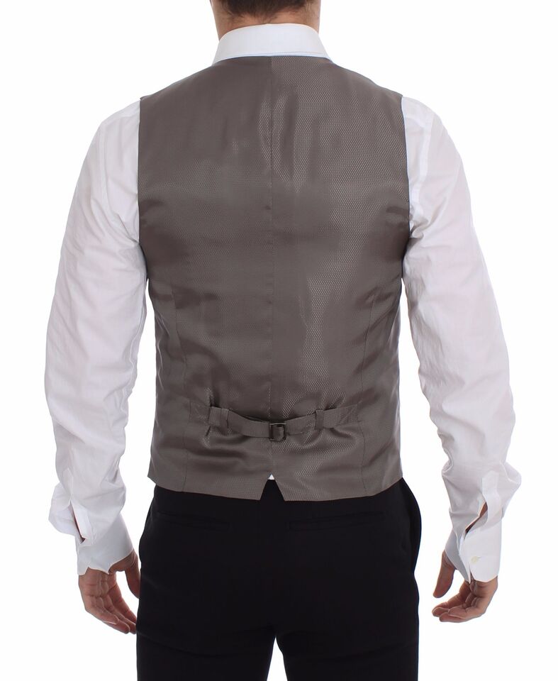Dolce & Gabbana Beige Waistcoats for Men detail view