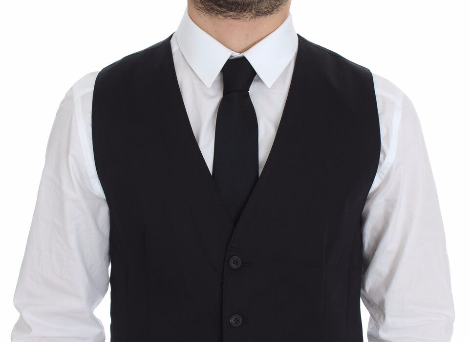 Dolce & Gabbana Blue Waistcoats for Men alternate view