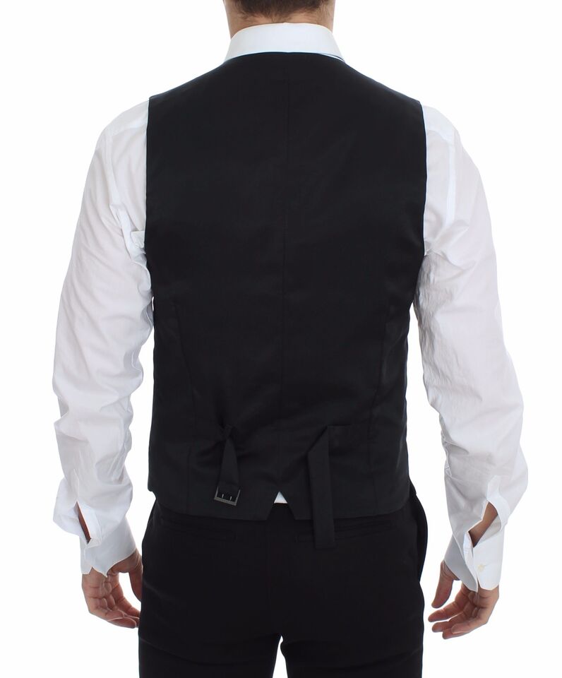 Dolce & Gabbana Grey Waistcoats for Men detail view